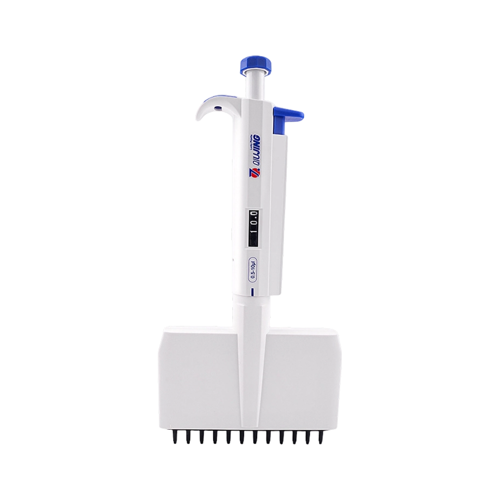Qiujing Lucky Series 12-kanals mikropipette