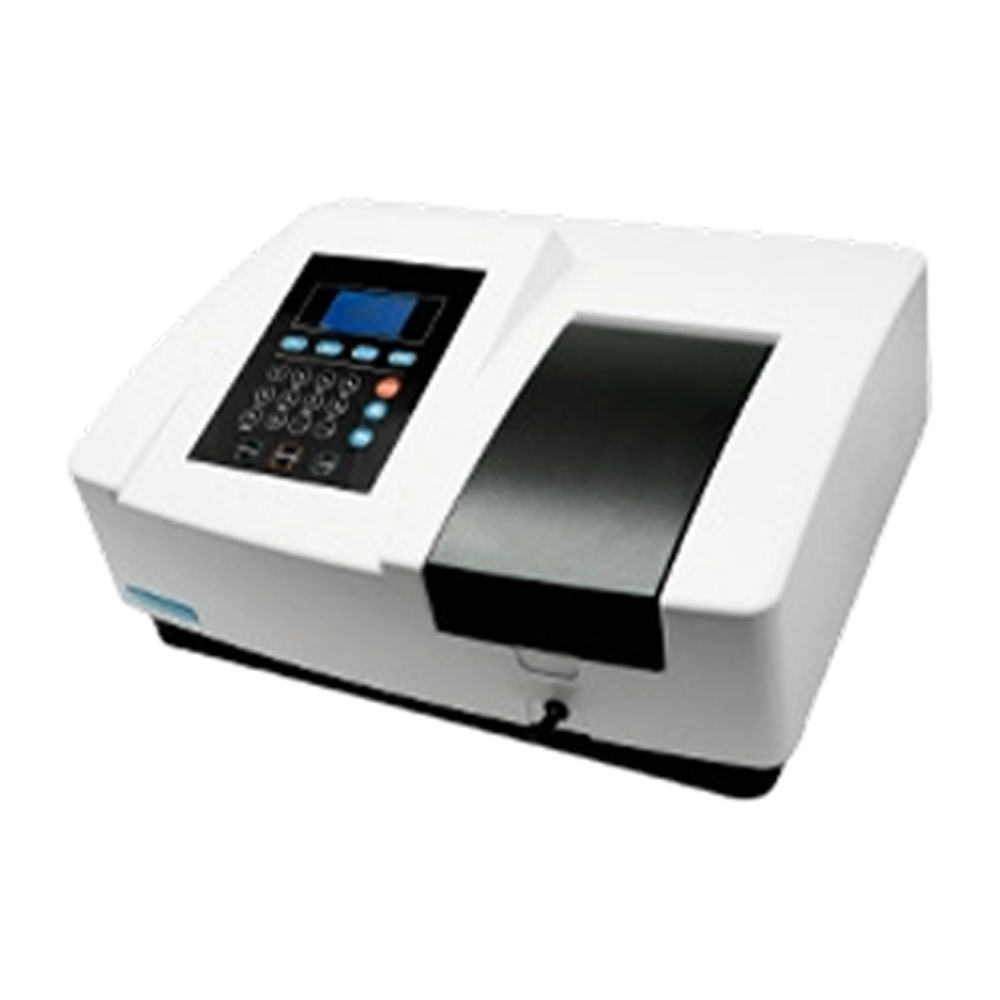 Qiujing LCD-skjerm automatisk bølgelengde 2NM/4NM ultrafiolett synlig spektrofotometer UV754N/UV755B