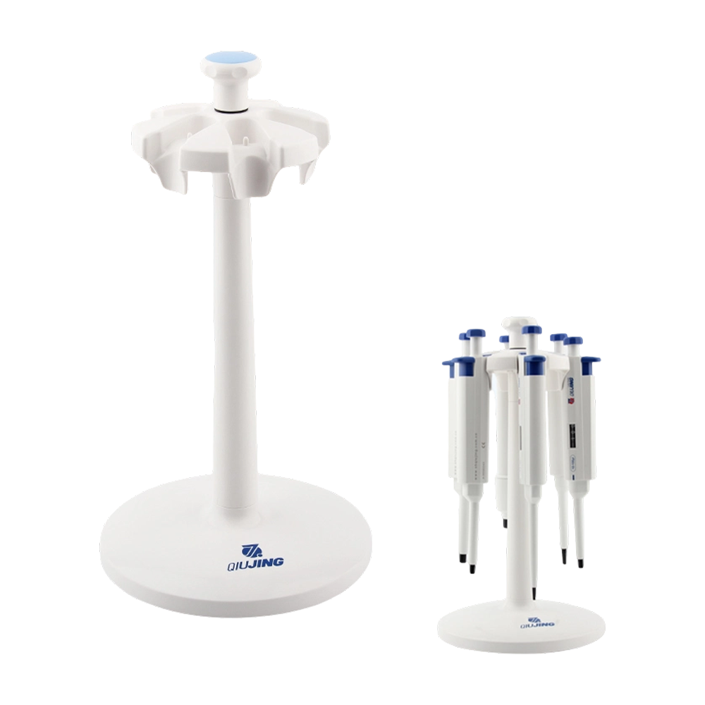 Qiujing Sapce Saving Sklisikker fotpute Rundt stativ Slitesterk sylinderformet pipetteholder Qiujing Sapce Saving Sklisikker fotpute Rundt stativ Slitesterk sylinderformet pipetteholder